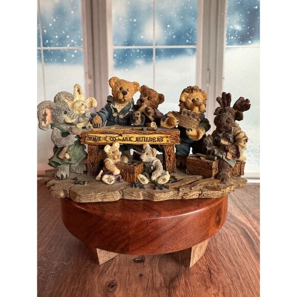 Boyds Bears 1996 Noah's Ark #1214 Figurine – Super Cute &‎ Excellent Condition! - Picture 3 of 12